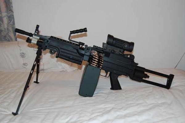 A&K M249 Para with Elcan M145