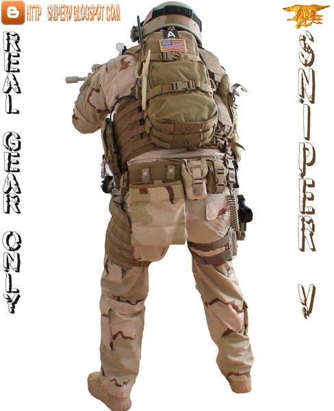 SNIPER.V DCU NAVY SEAL LOADOUT-MLCS